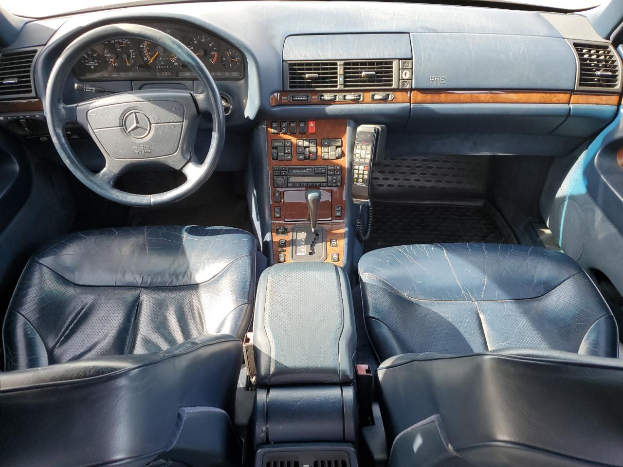 1994 Mercedes-benz S 500 Blue vin: WDBGA51EXRA166986