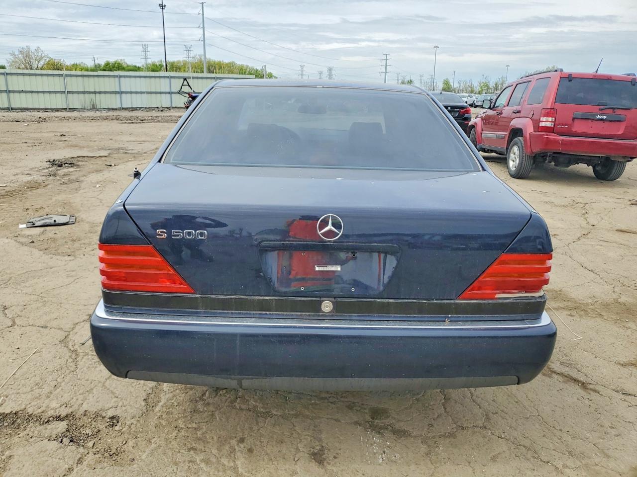 1994 Mercedes-benz S 500 Blue vin: WDBGA51EXRA166986