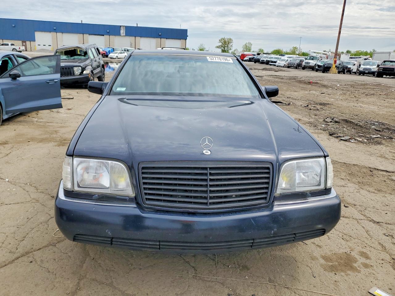1994 Mercedes-benz S 500 Blue vin: WDBGA51EXRA166986