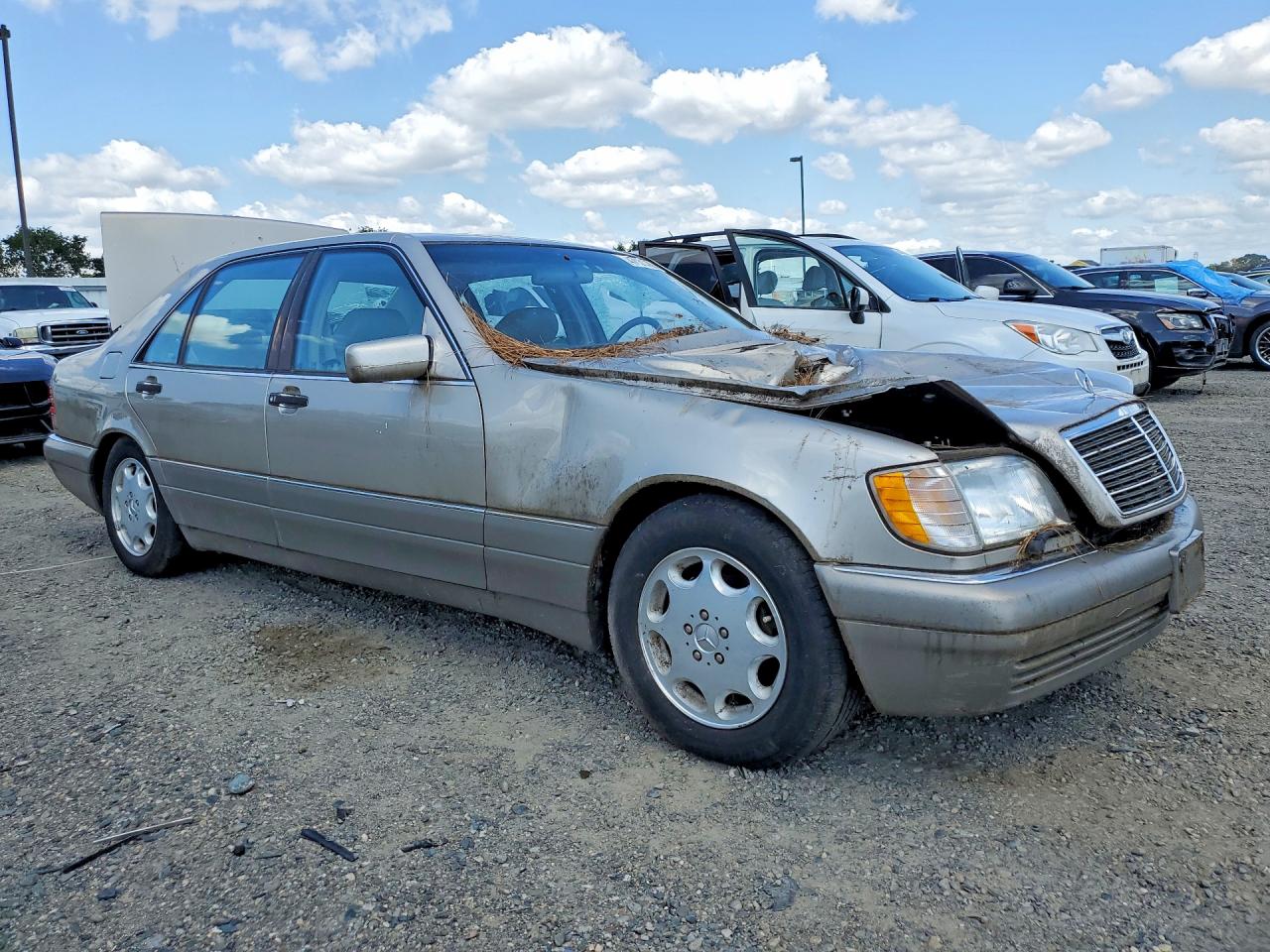 1995 Mercedes-benz S 500 Silver vin: WDBGA51EXSA275308