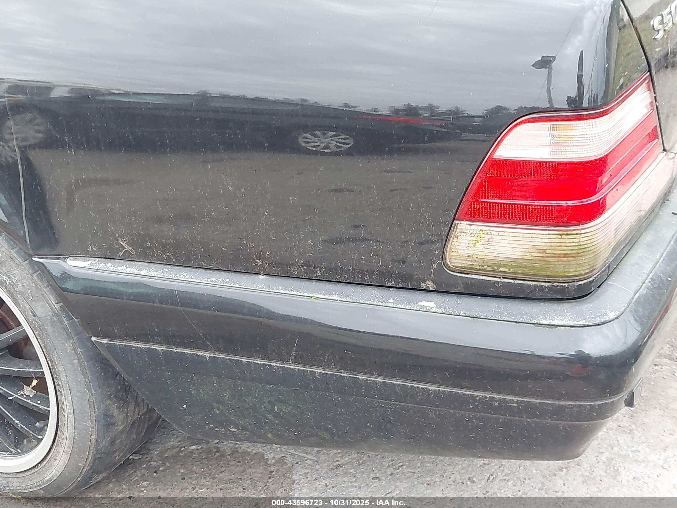 1998 Mercedes-benz S 500   Black vin: WDBGA51G0WA386750