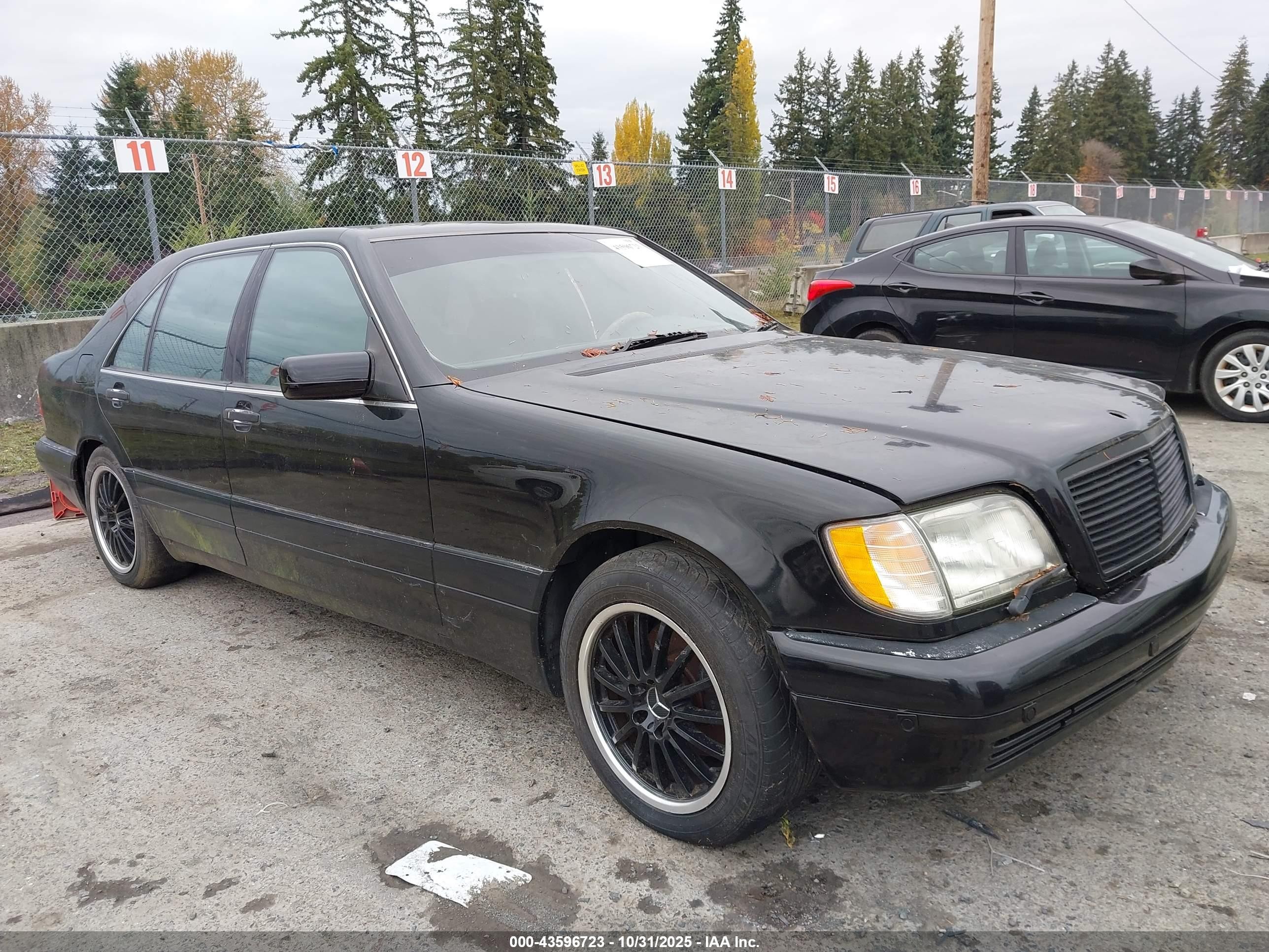 1998 Mercedes-benz S 500   Black vin: WDBGA51G0WA386750