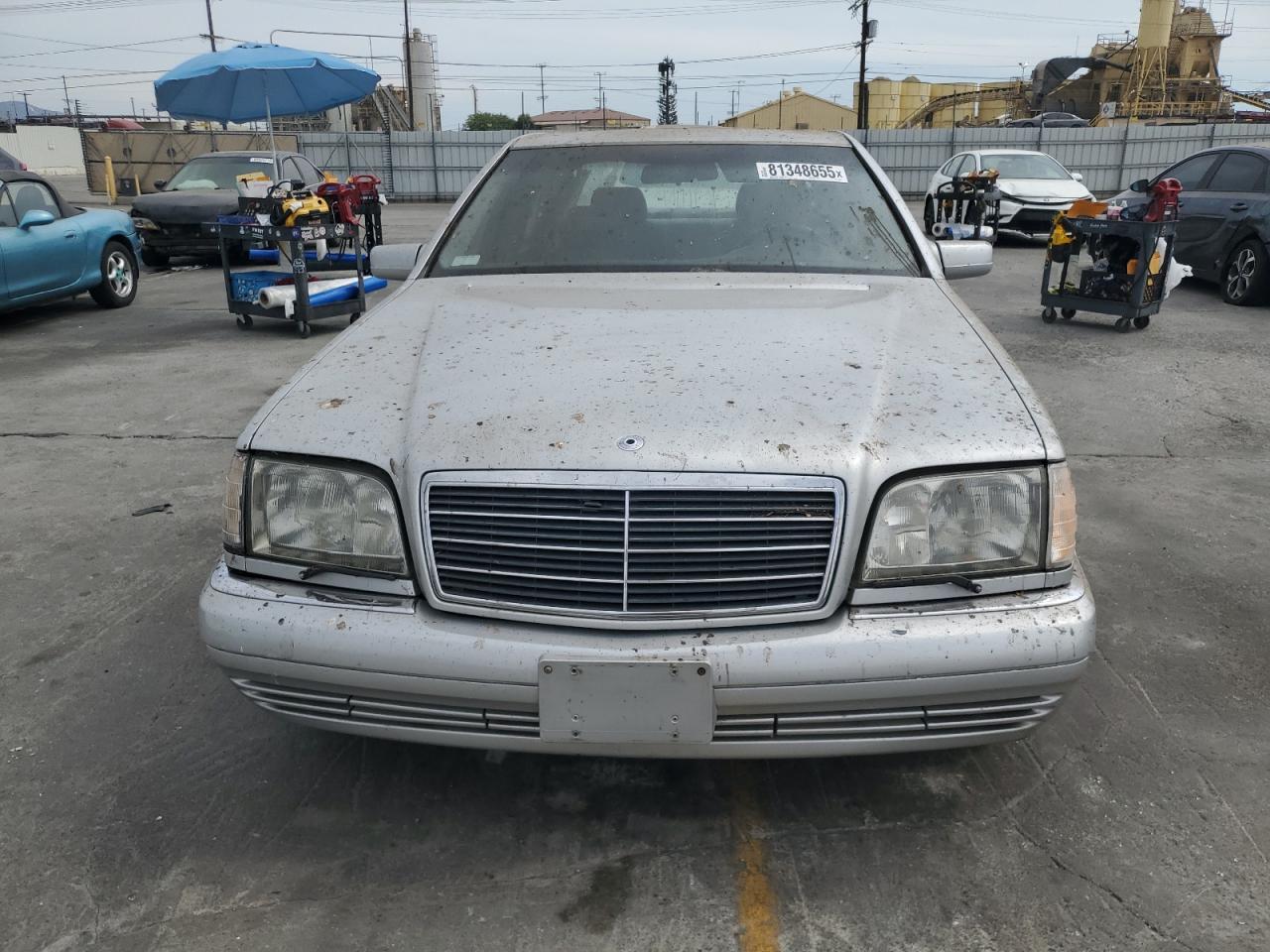 1999 Mercedes-benz S 500 Серебряный vin: WDBGA51G0XA403855