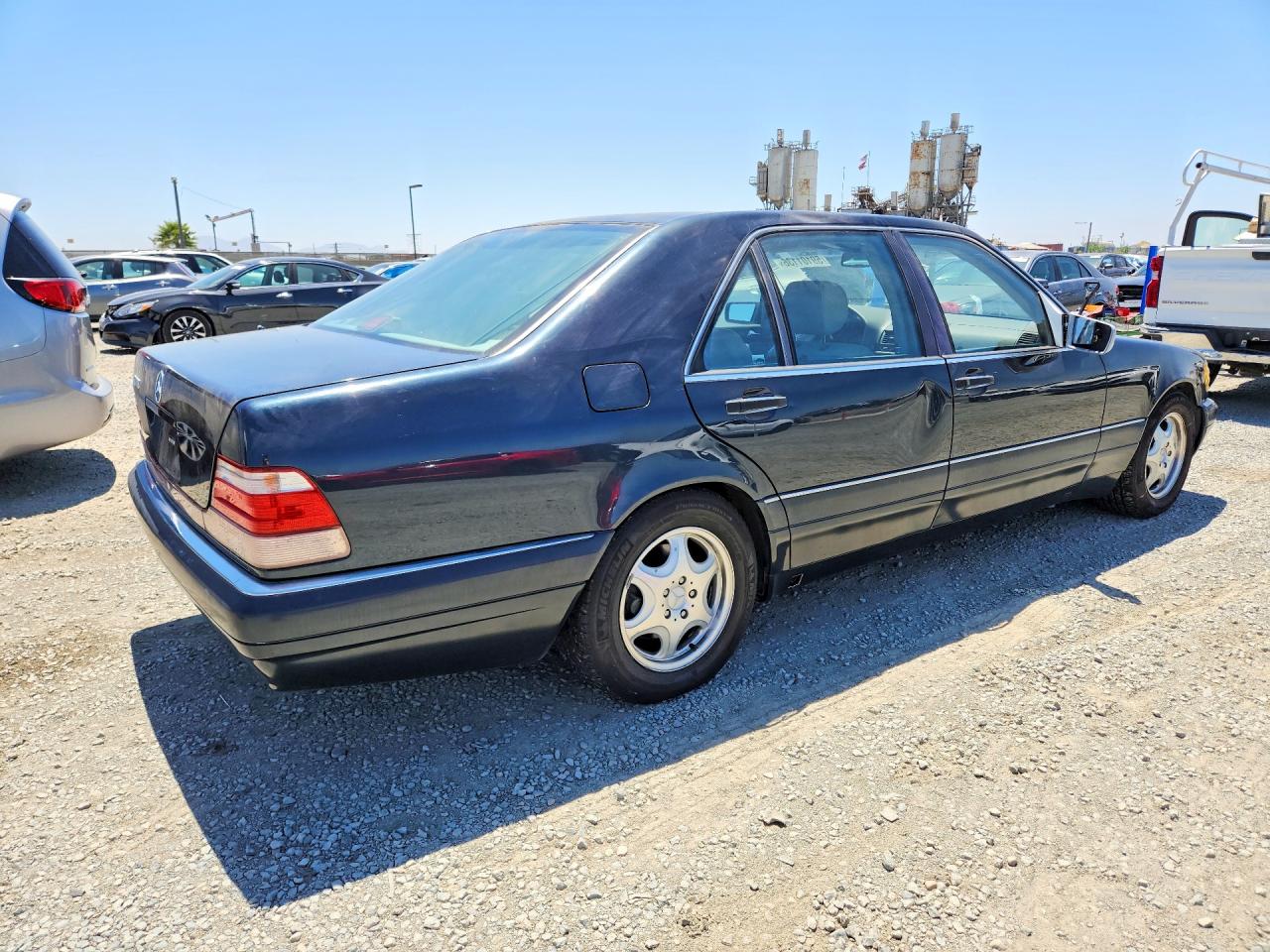 1997 Mercedes-benz S 500 Черный vin: WDBGA51G1VA347602