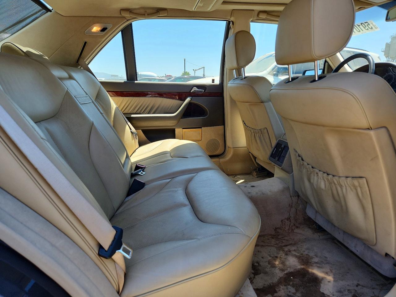 1997 Mercedes-benz S 500 Черный vin: WDBGA51G1VA347602