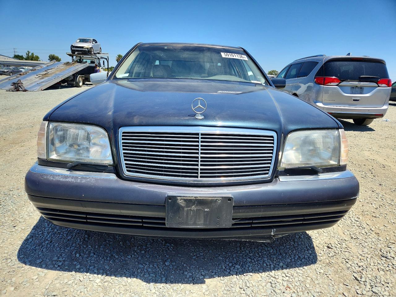 1997 Mercedes-benz S 500 Черный vin: WDBGA51G1VA347602