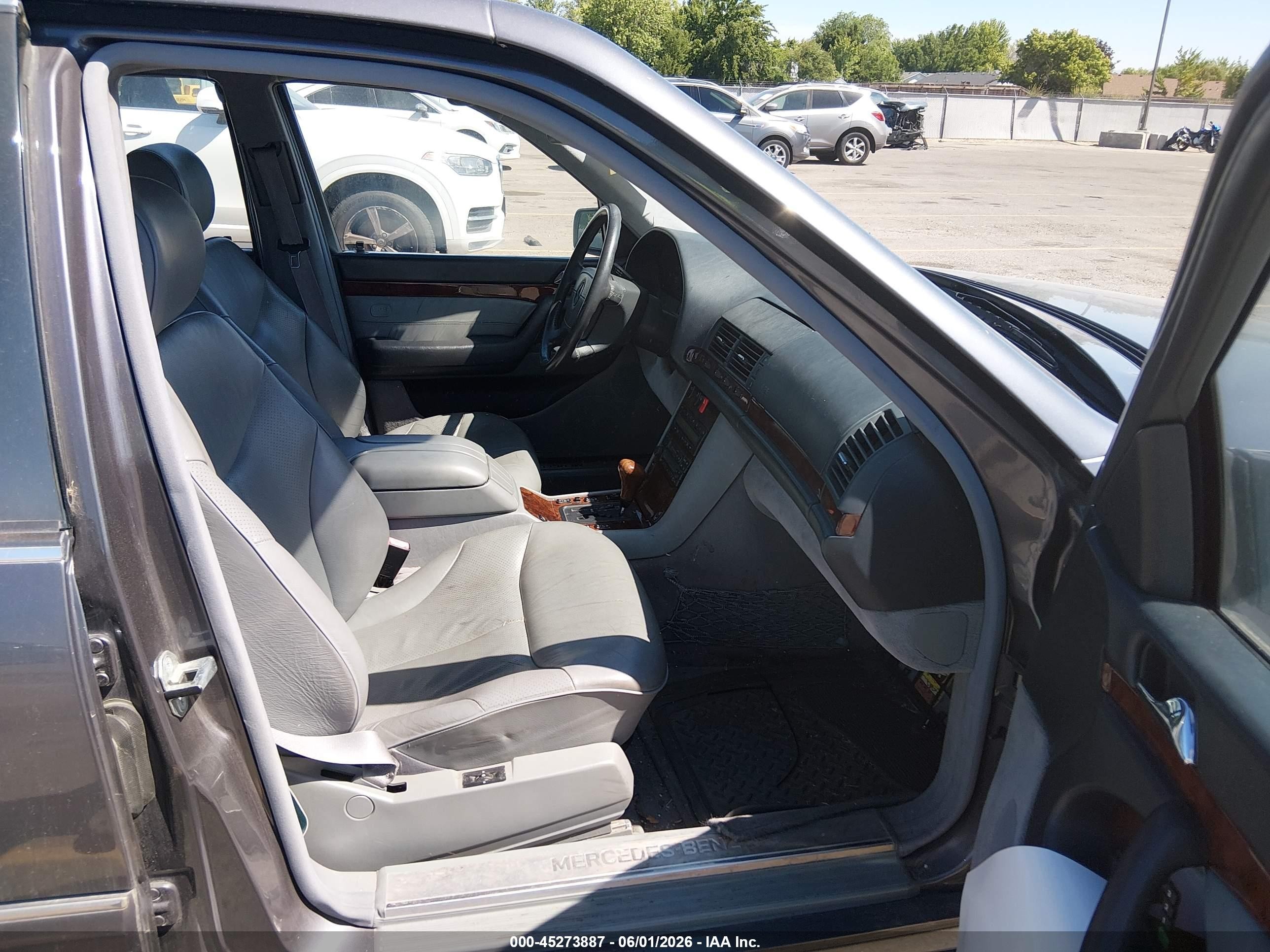 1998 Mercedes-benz S 500   Gray vin: WDBGA51G1WA390564