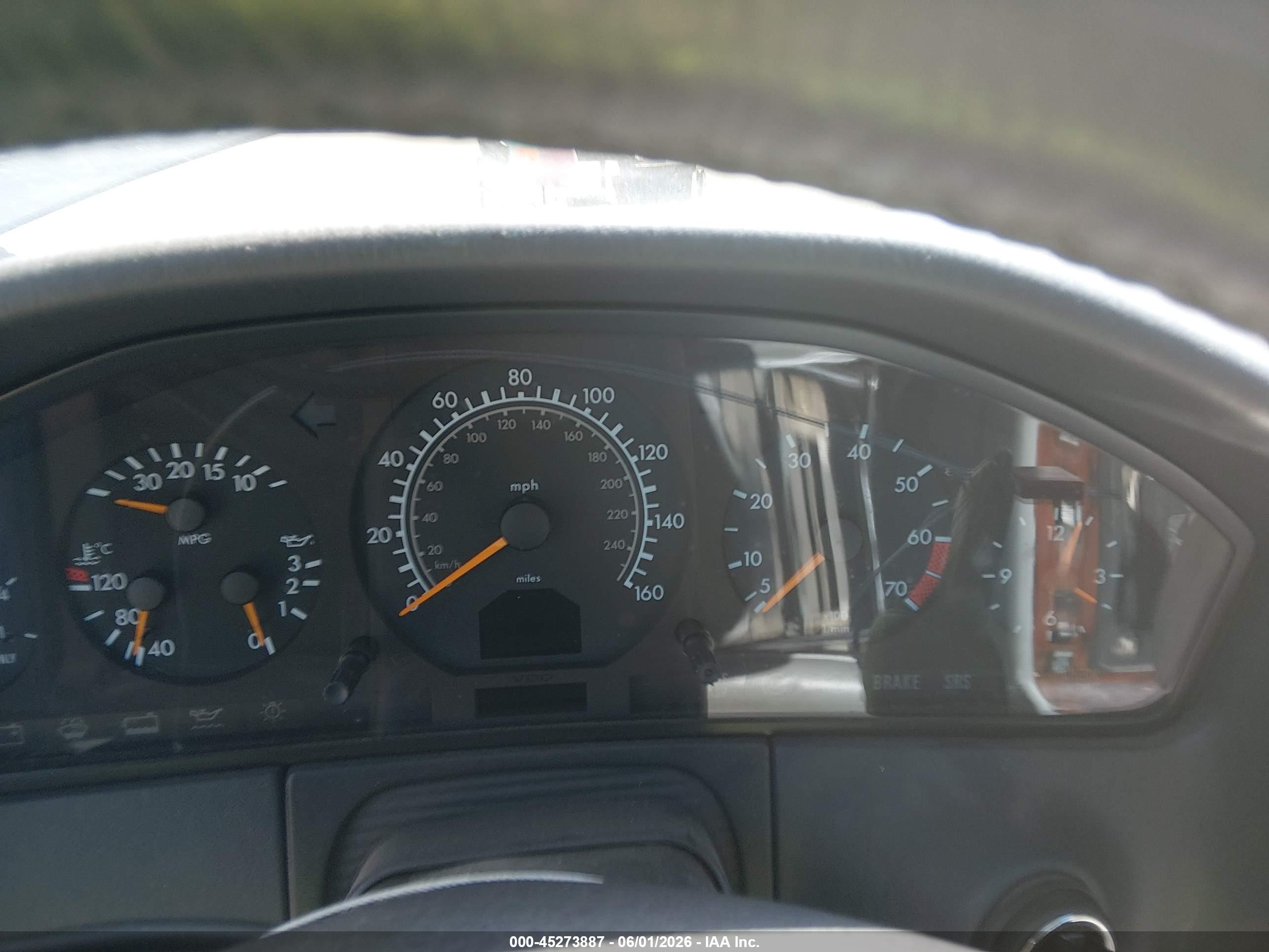 1998 Mercedes-benz S 500   Gray vin: WDBGA51G1WA390564