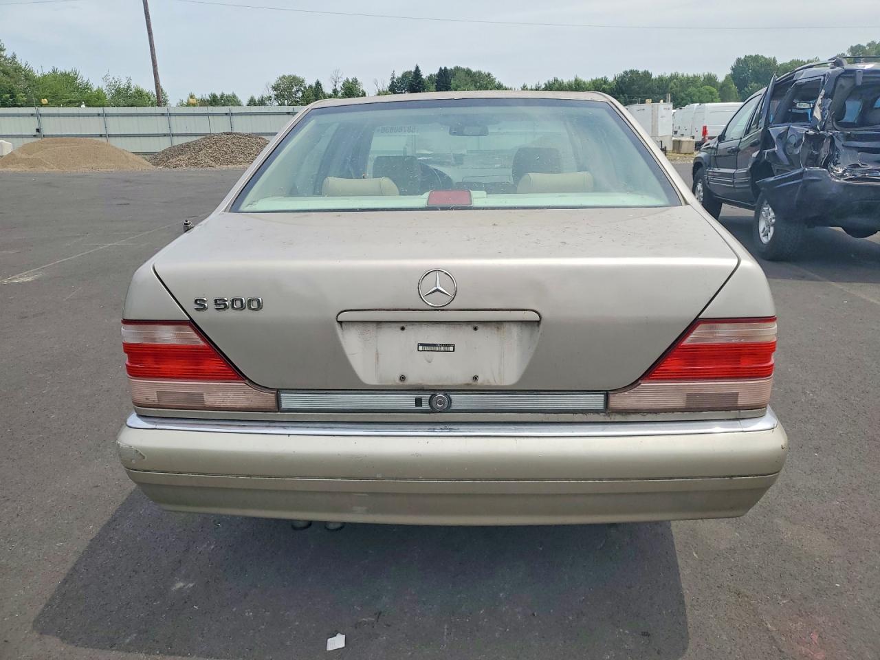 1997 Mercedes-benz S 500 Silver vin: WDBGA51G3VA342918