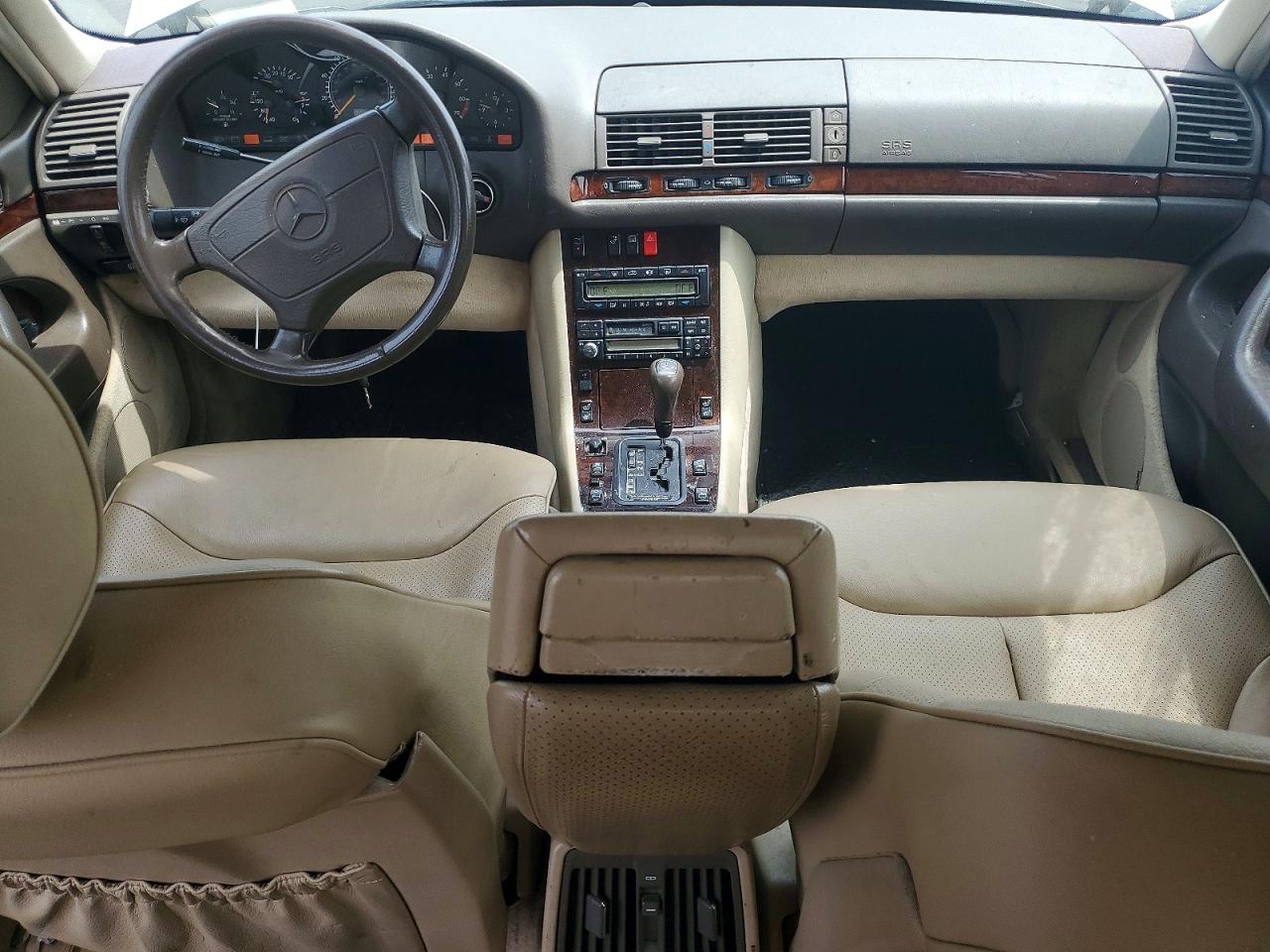 1997 Mercedes-benz S 500 Silver vin: WDBGA51G3VA342918