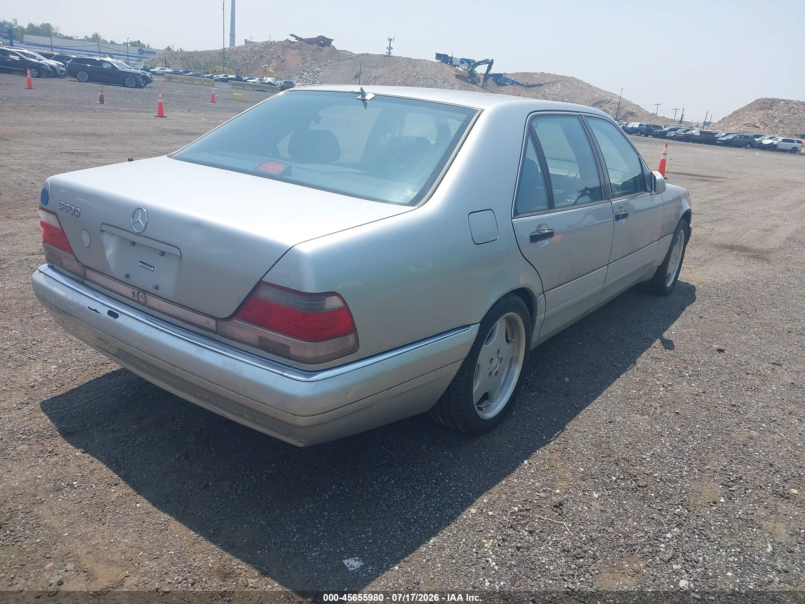 1997 Mercedes-benz S 500   Gray vin: WDBGA51G5VA350499