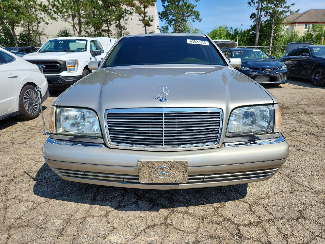 1997 Mercedes-benz S 500 Beige vin: WDBGA51G6VA372057