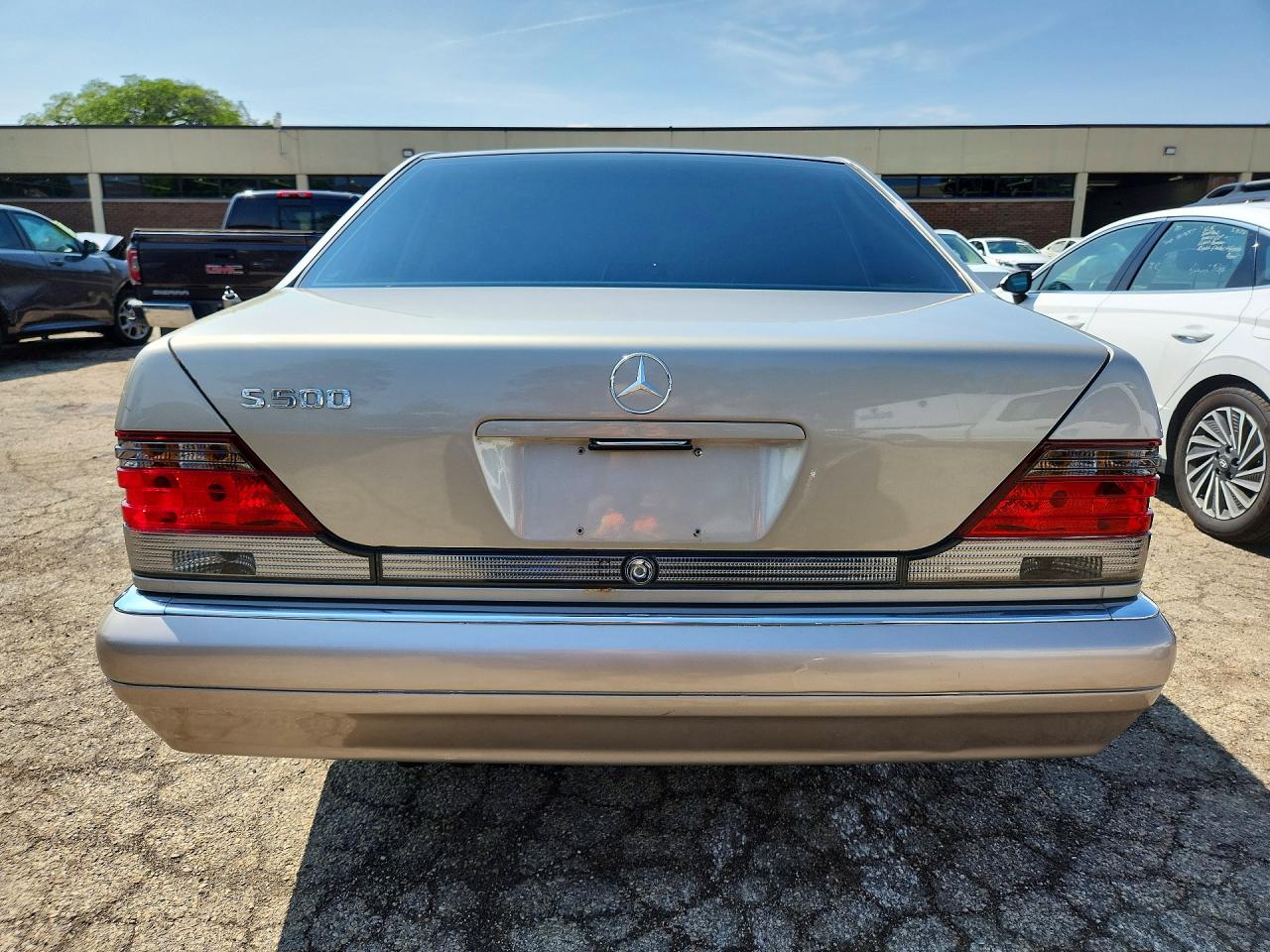 1997 Mercedes-benz S 500 Beige vin: WDBGA51G6VA372057