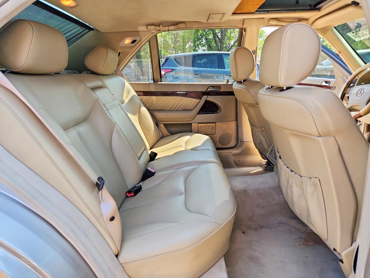1997 Mercedes-benz S 500 Beige vin: WDBGA51G6VA372057