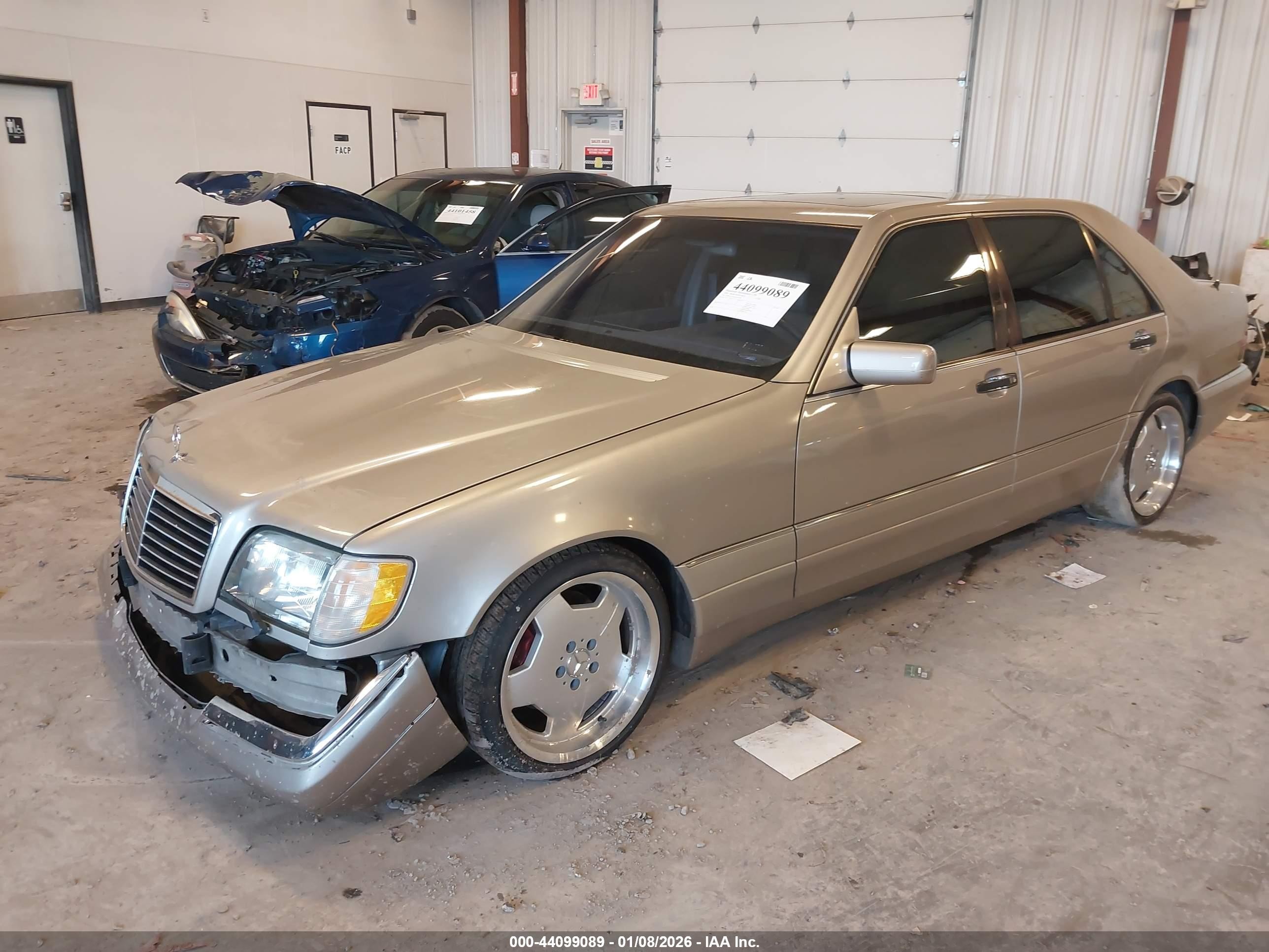 1999 Mercedes-benz S 500   Silver vin: WDBGA51G6XA423530