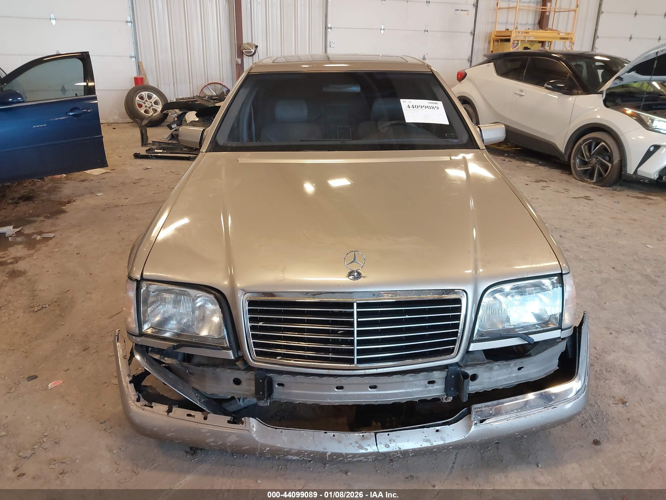 1999 Mercedes-benz S 500   Silver vin: WDBGA51G6XA423530
