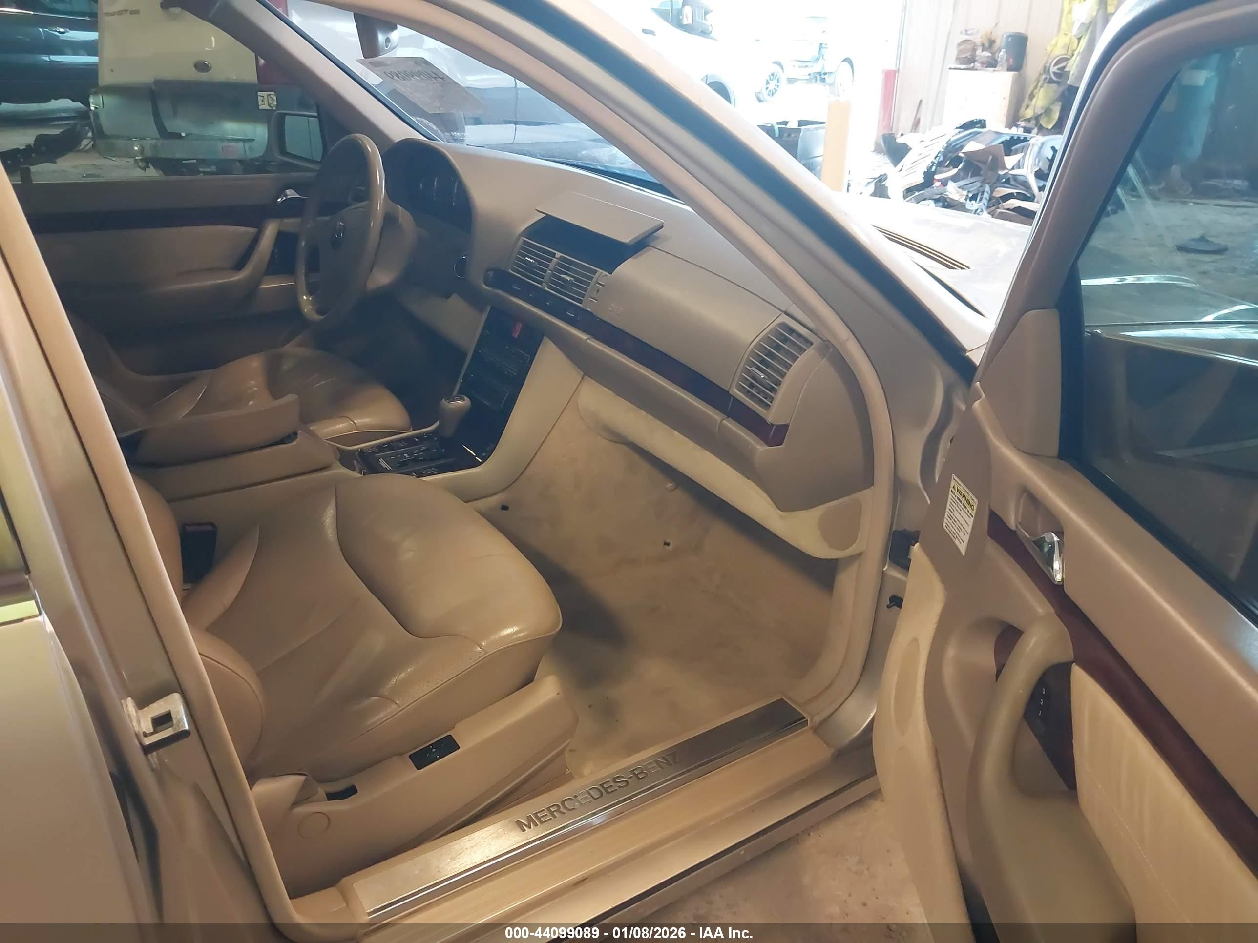 1999 Mercedes-benz S 500   Silver vin: WDBGA51G6XA423530