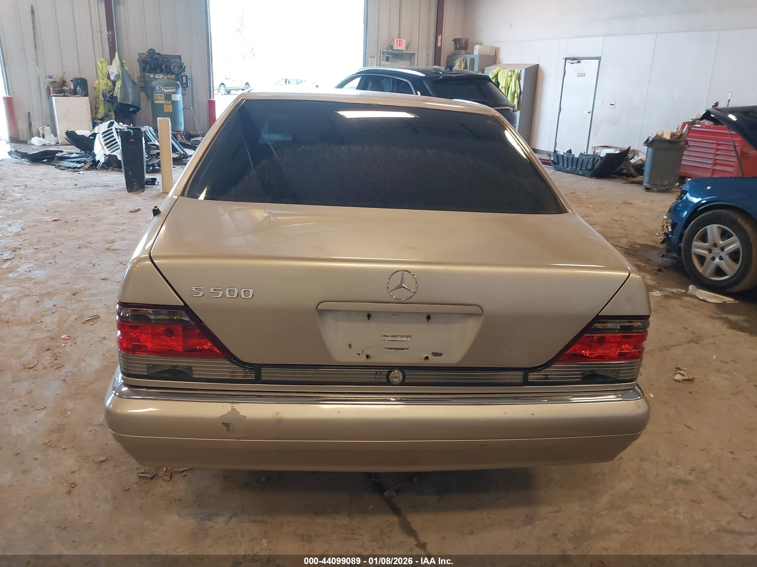 1999 Mercedes-benz S 500   Silver vin: WDBGA51G6XA423530