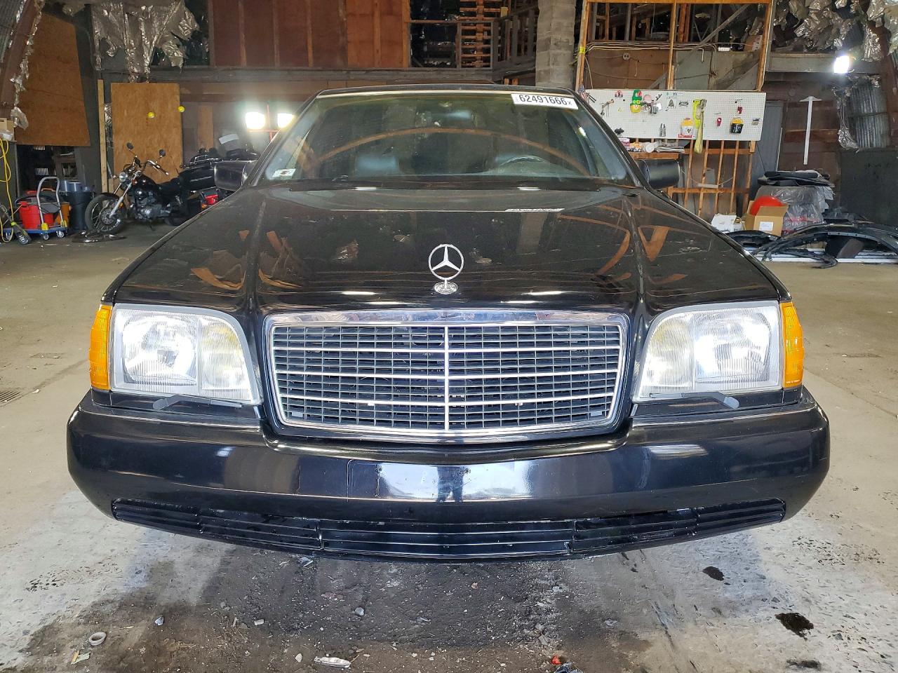 1994 Mercedes-benz S 600 Black vin: WDBGA57E2RA142365
