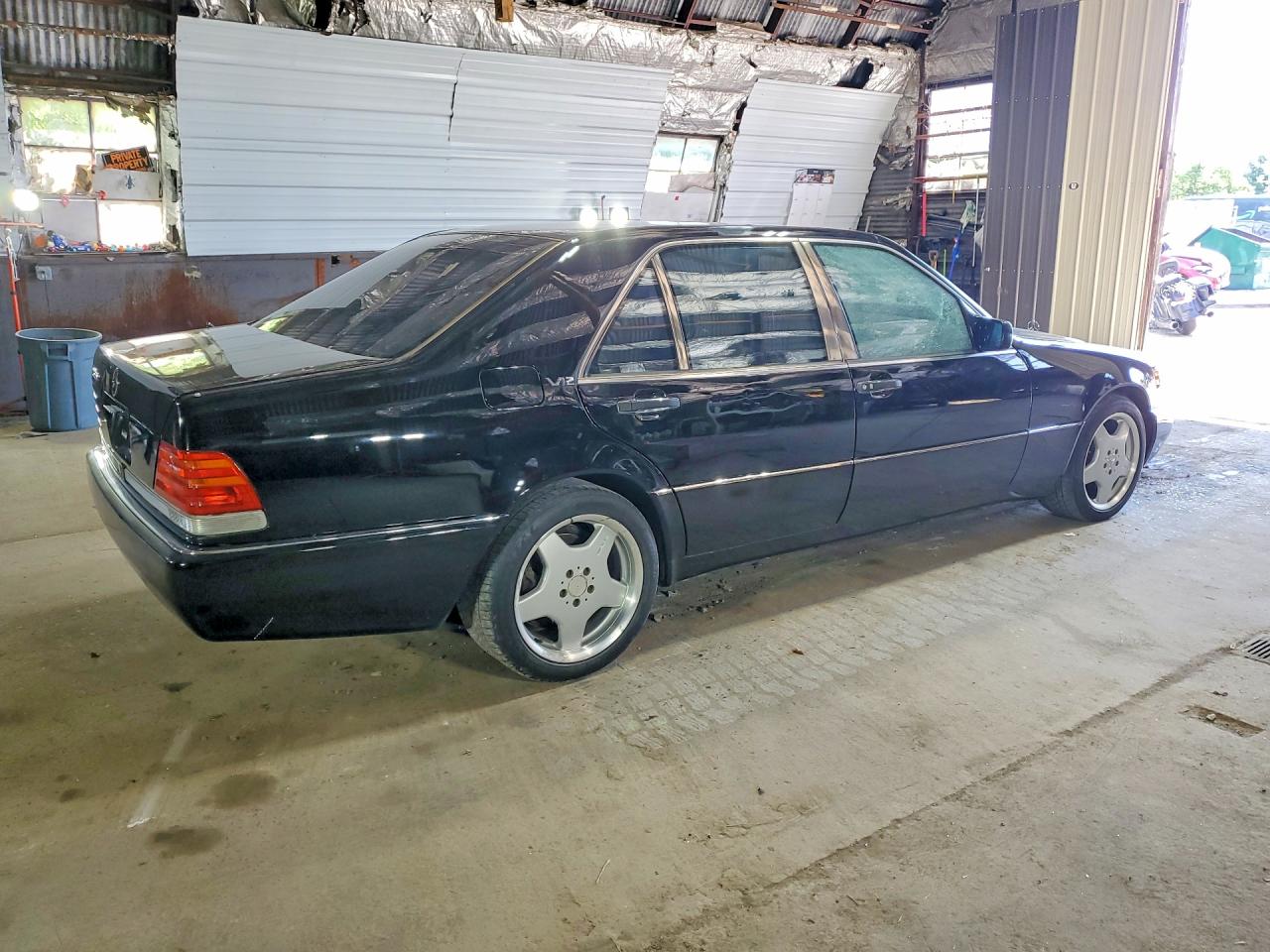 1994 Mercedes-benz S 600 Black vin: WDBGA57E2RA142365