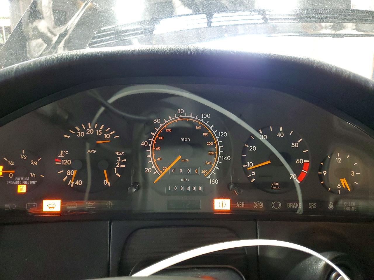 1994 Mercedes-benz S 600 Black vin: WDBGA57E2RA142365