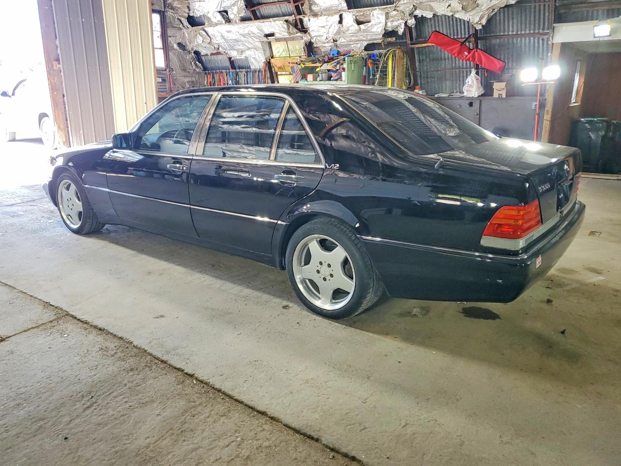 1994 Mercedes-benz S 600 Black vin: WDBGA57E2RA142365