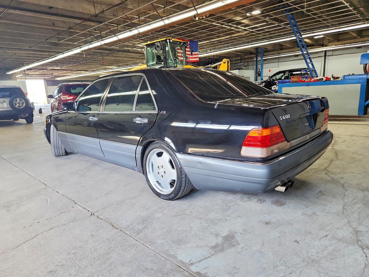 1995 Mercedes-benz S 600 Черный vin: WDBGA57E2SA212629