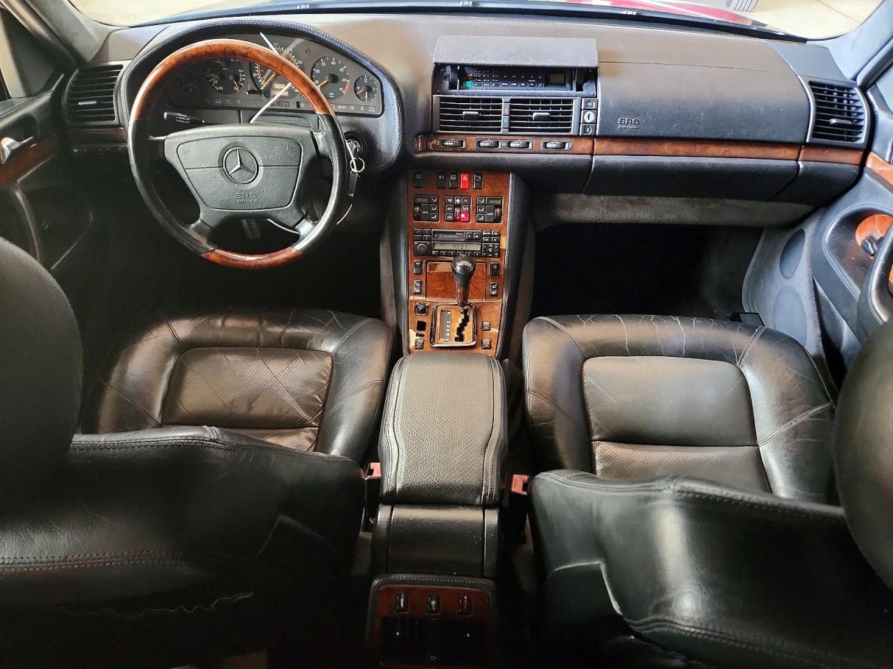 1995 Mercedes-benz S 600 Черный vin: WDBGA57E2SA212629