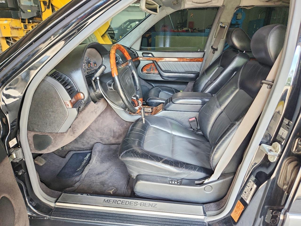 1995 Mercedes-benz S 600 Черный vin: WDBGA57E2SA212629