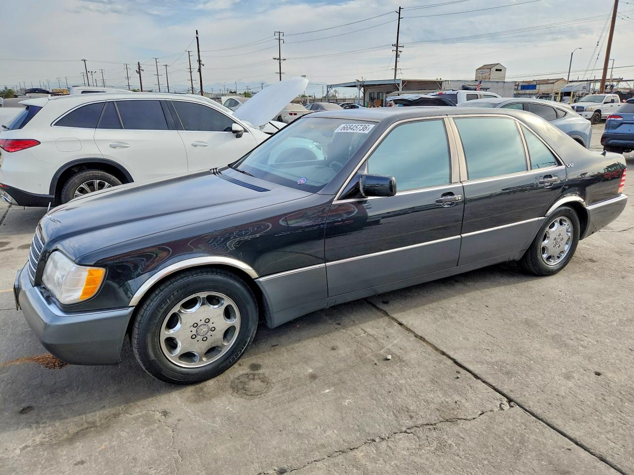 1992 Mercedes-benz 600 Sel Charcoal vin: WDBGA57E3NA020124