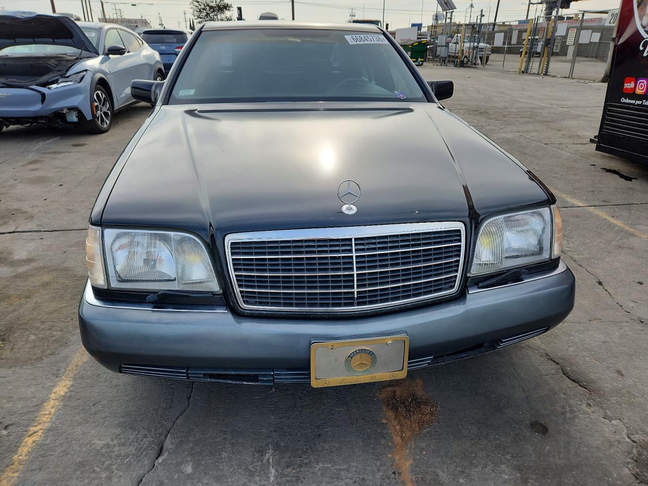1992 Mercedes-benz 600 Sel Charcoal vin: WDBGA57E3NA020124