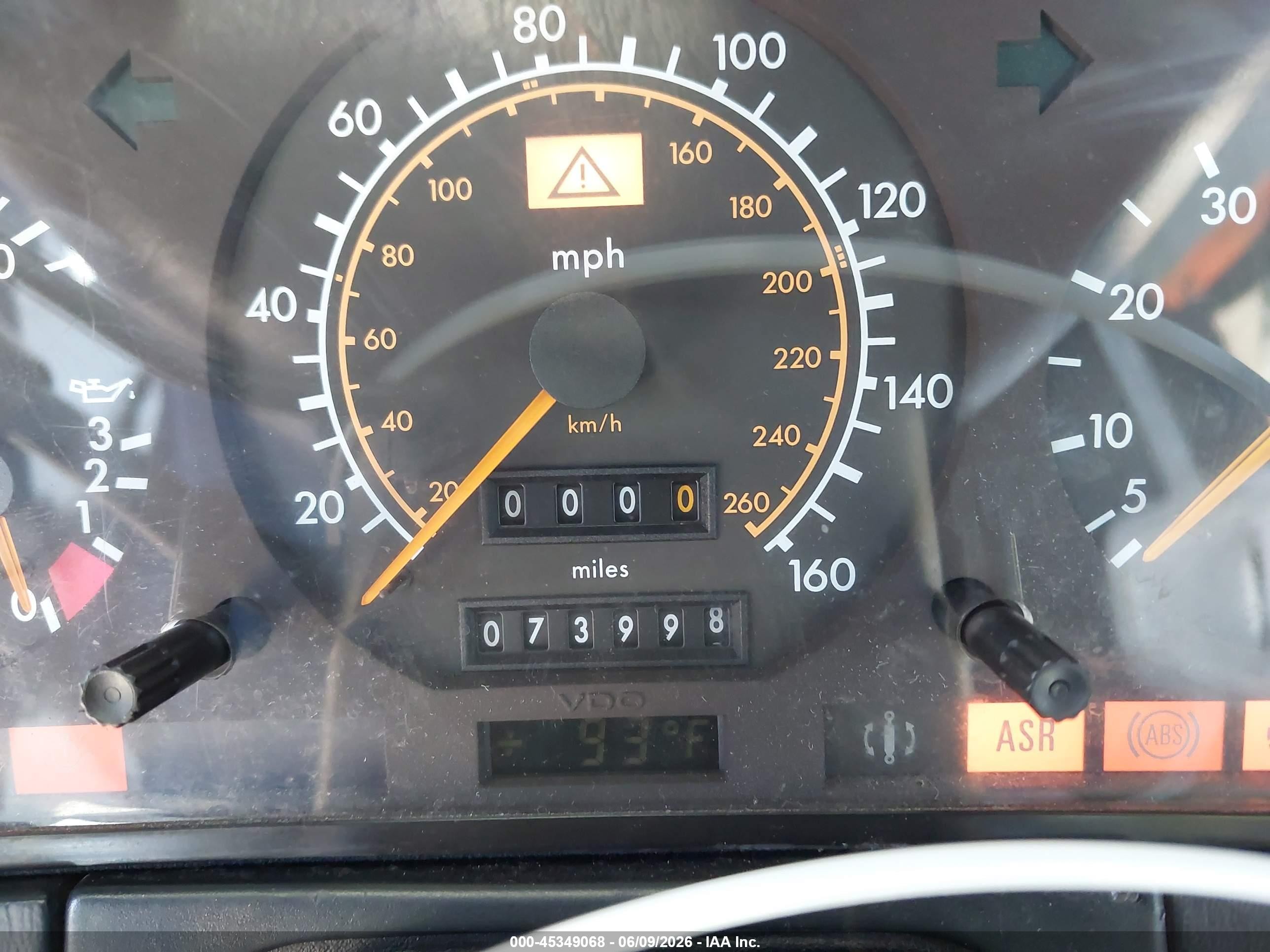 1993 Mercedes-benz 600 Sel Черный vin: WDBGA57E3PA116080