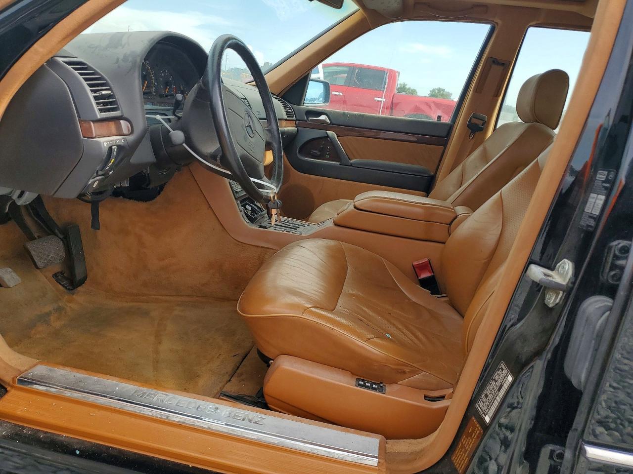 1993 Mercedes-benz 600 Sel Black vin: WDBGA57E4PA109302