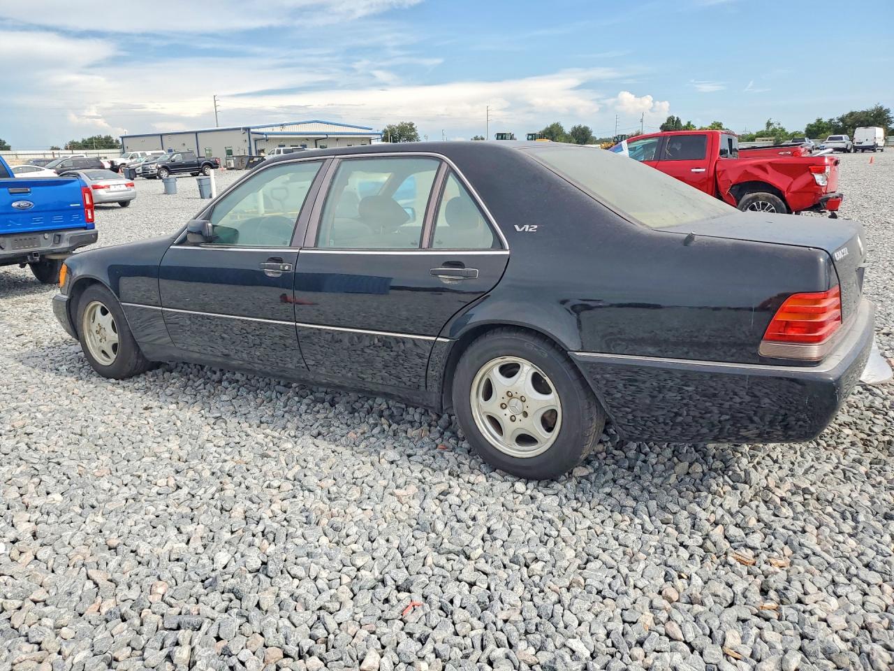 1993 Mercedes-benz 600 Sel Black vin: WDBGA57E4PA109302