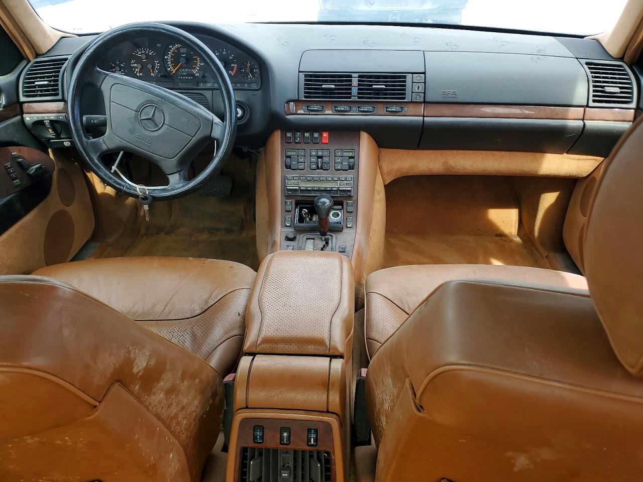 1993 Mercedes-benz 600 Sel Black vin: WDBGA57E4PA109302