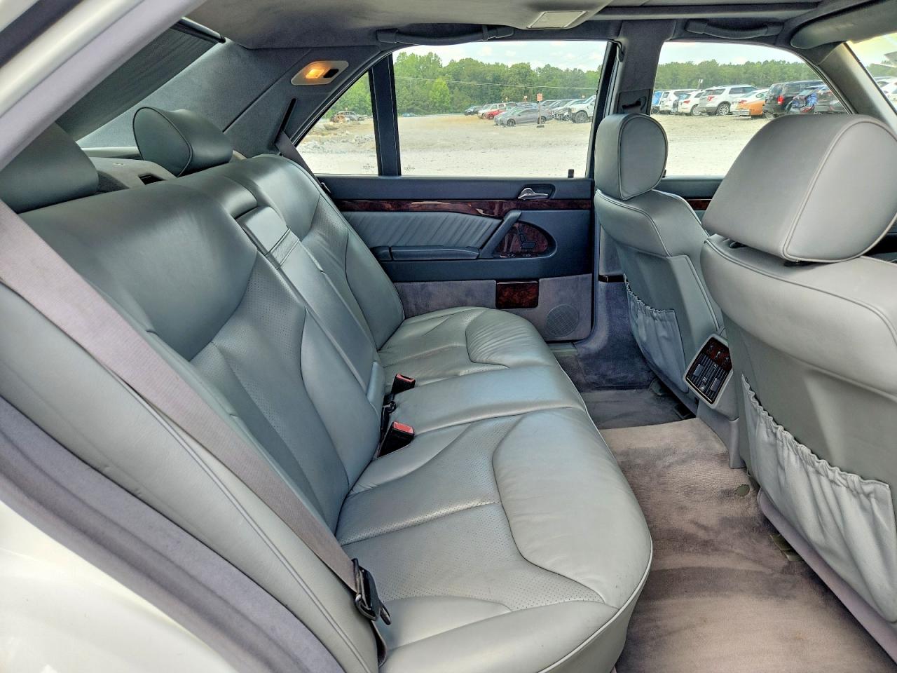 1994 Mercedes-benz S 600 White vin: WDBGA57E5RA151240