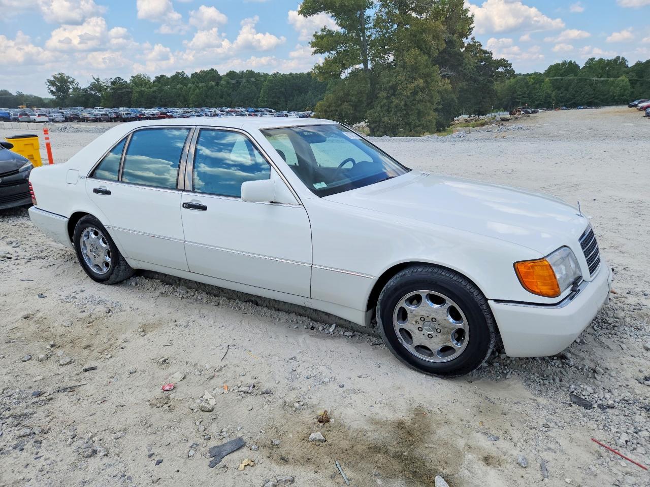 1994 Mercedes-benz S 600 White vin: WDBGA57E5RA151240