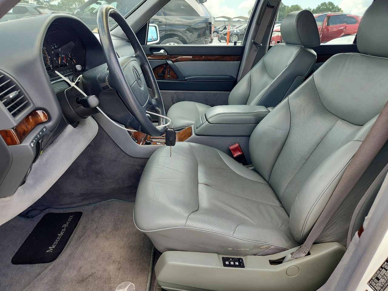 1994 Mercedes-benz S 600 White vin: WDBGA57E5RA151240