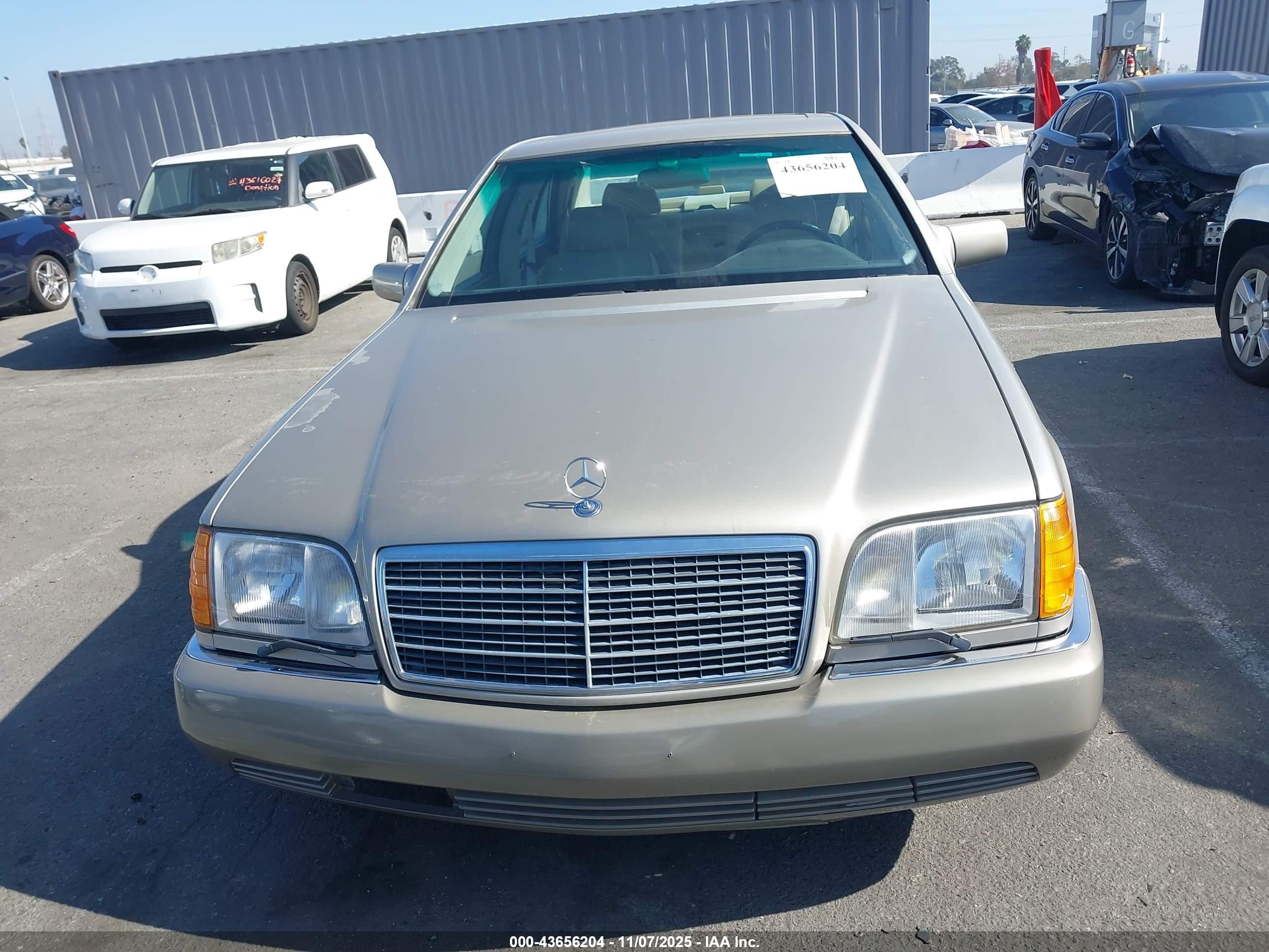 1994 Mercedes-benz S 600 Blue vin: WDBGA57E7RA155161