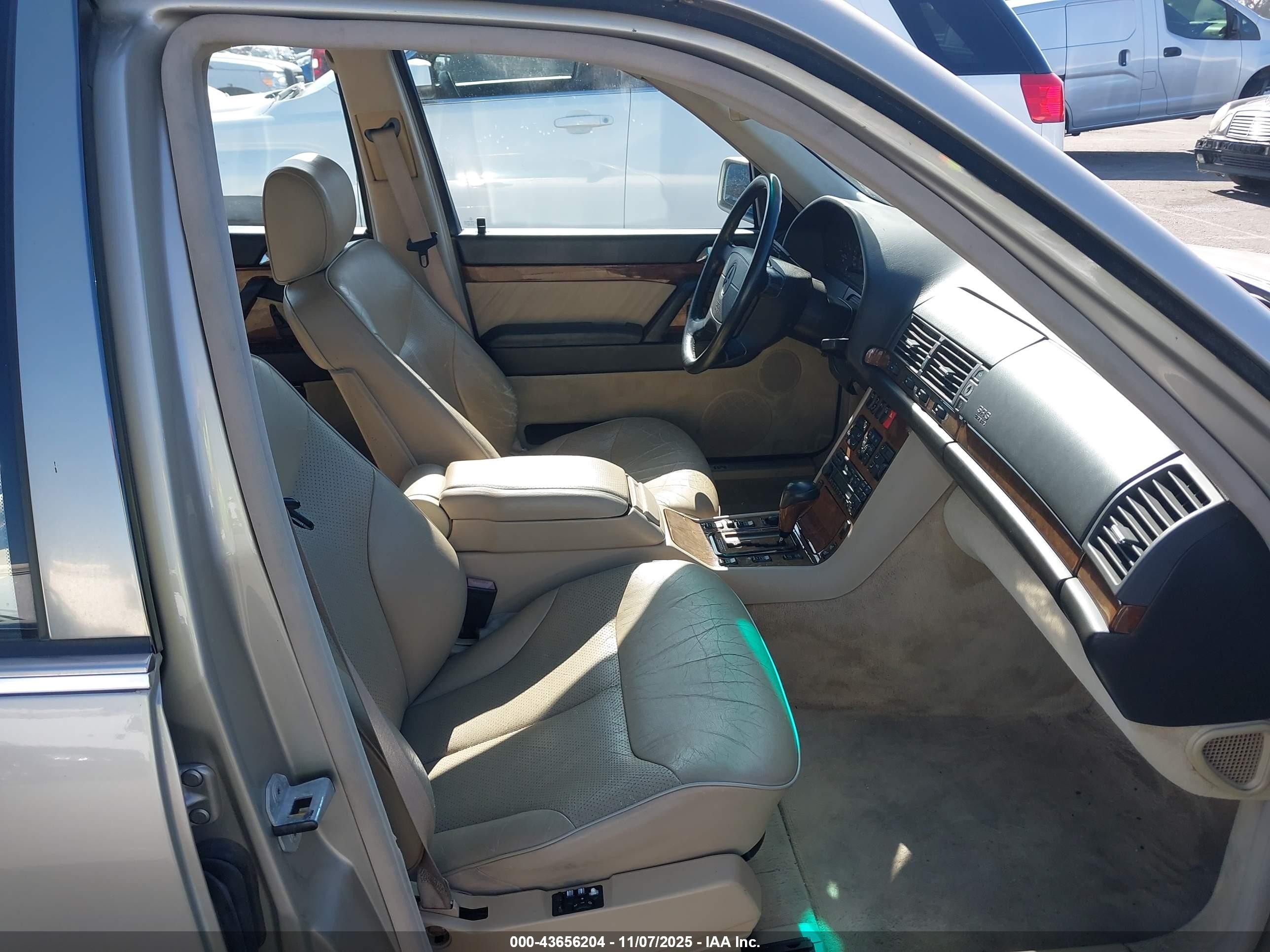1994 Mercedes-benz S 600 Blue vin: WDBGA57E7RA155161