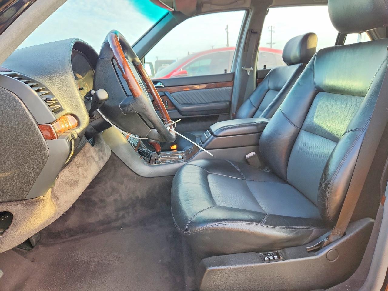 1995 Mercedes-benz S 600 Black vin: WDBGA57E8SA271782