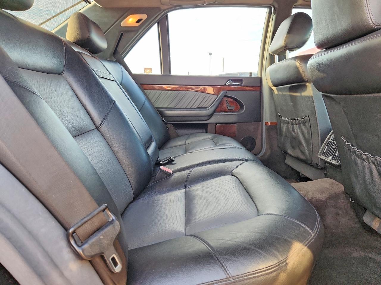 1995 Mercedes-benz S 600 Black vin: WDBGA57E8SA271782