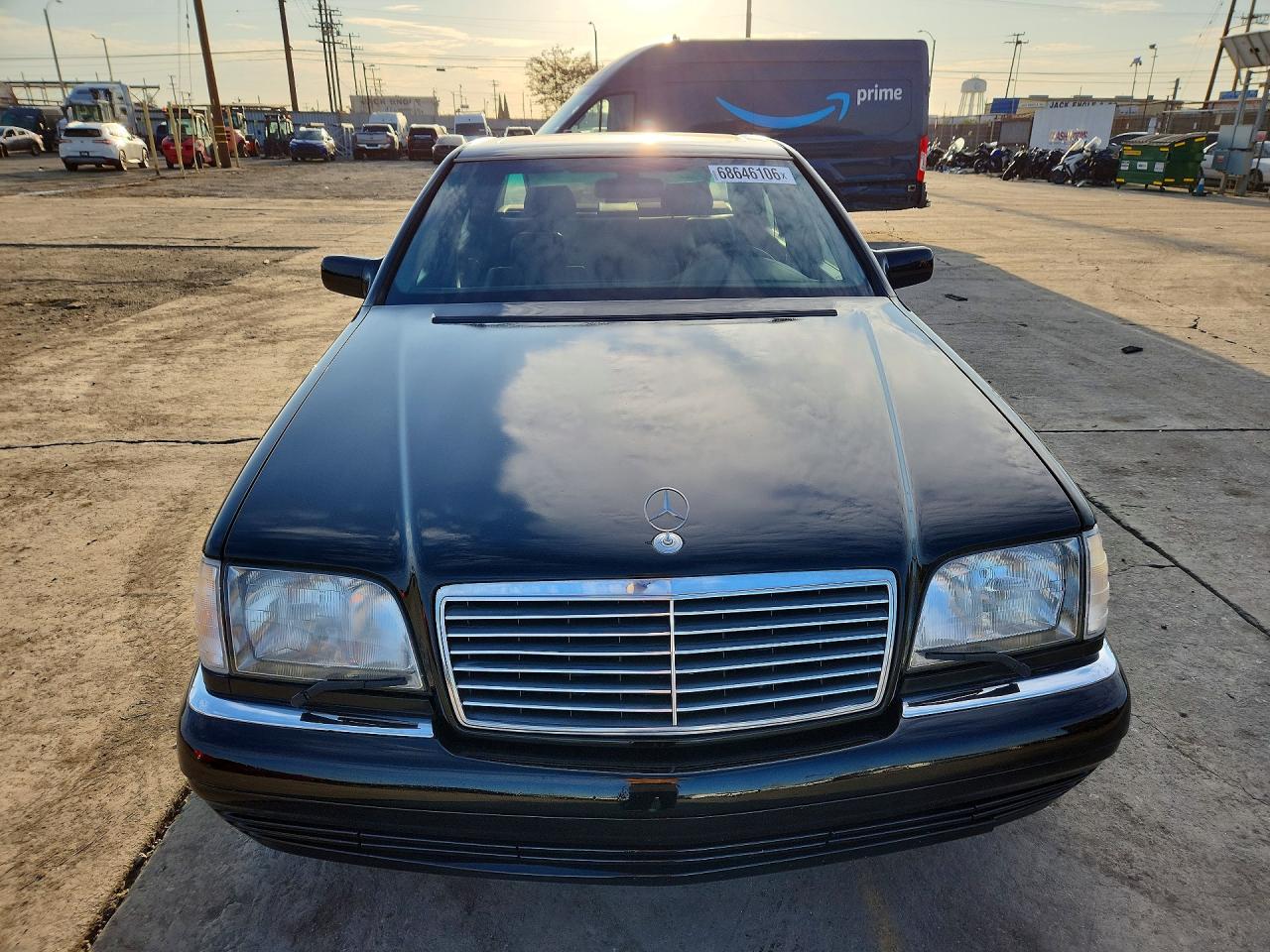 1995 Mercedes-benz S 600 Black vin: WDBGA57E8SA271782