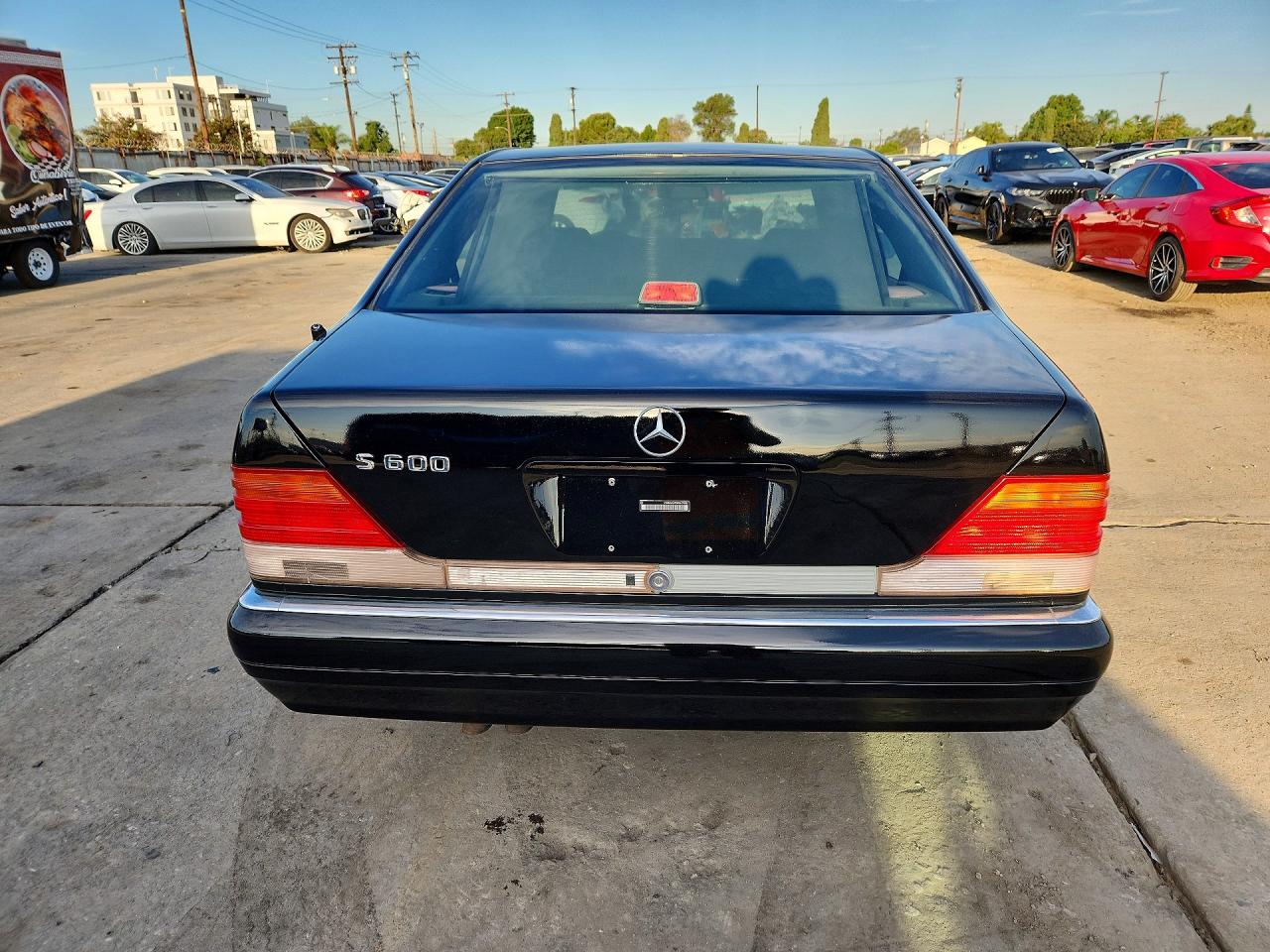 1995 Mercedes-benz S 600 Black vin: WDBGA57E8SA271782