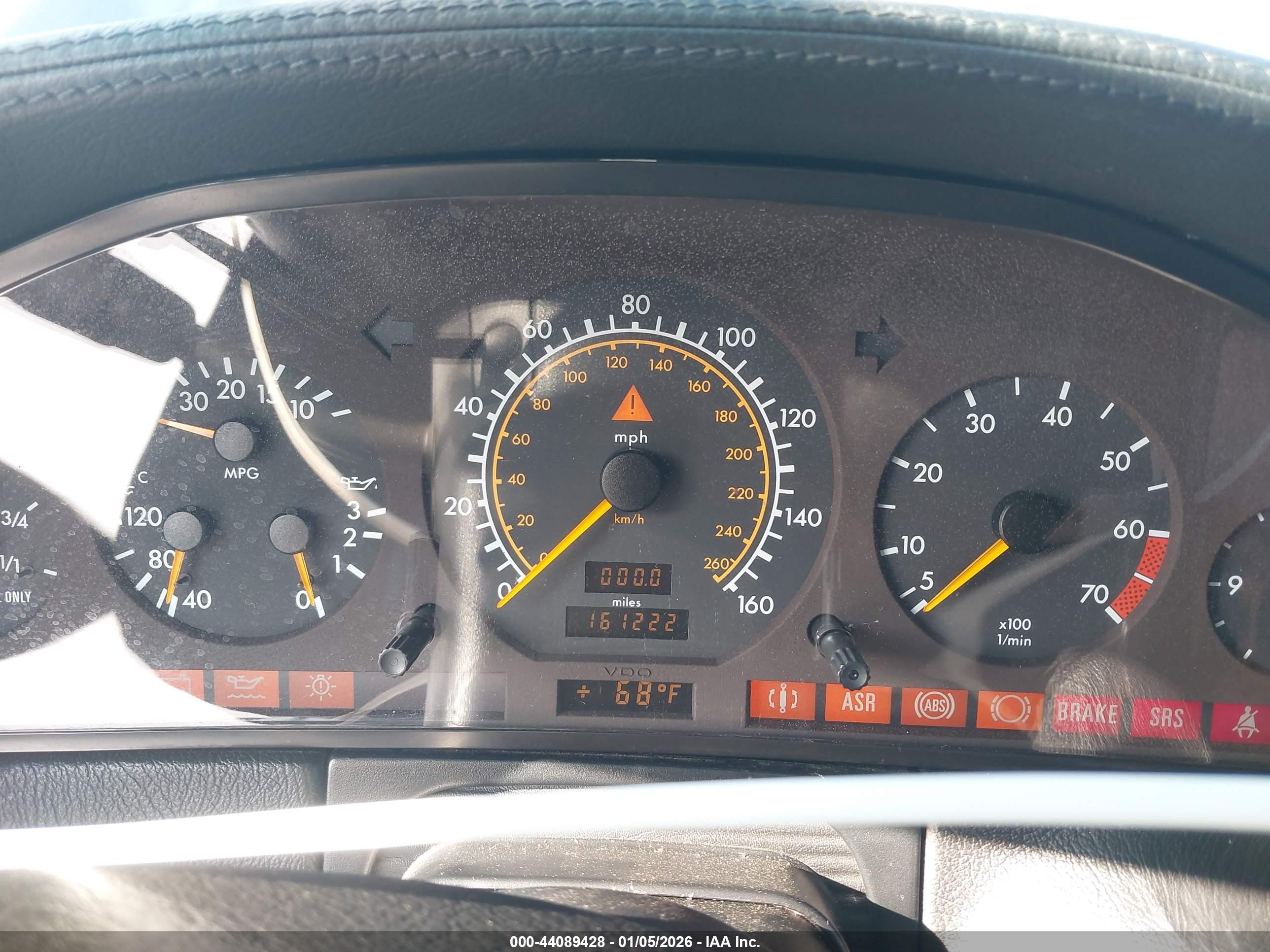 1995 Mercedes-benz S 600 Black vin: WDBGA57E9SA24983 