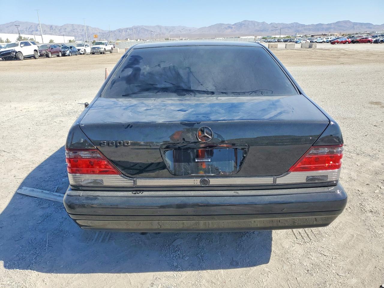1997 Mercedes-benz S 600 Black vin: WDBGA57EXVA325300