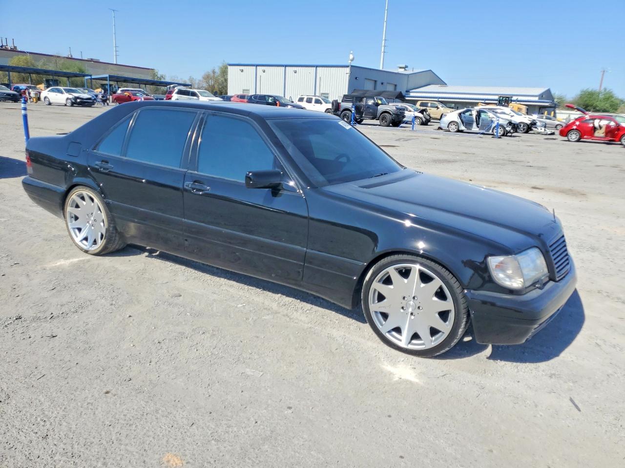 1997 Mercedes-benz S 600 Black vin: WDBGA57EXVA325300
