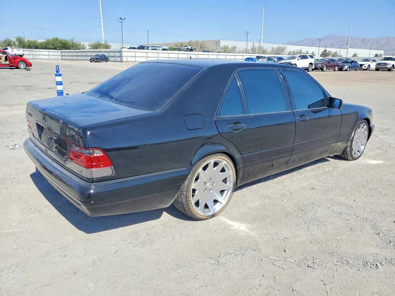 1997 Mercedes-benz S 600 Black vin: WDBGA57EXVA325300