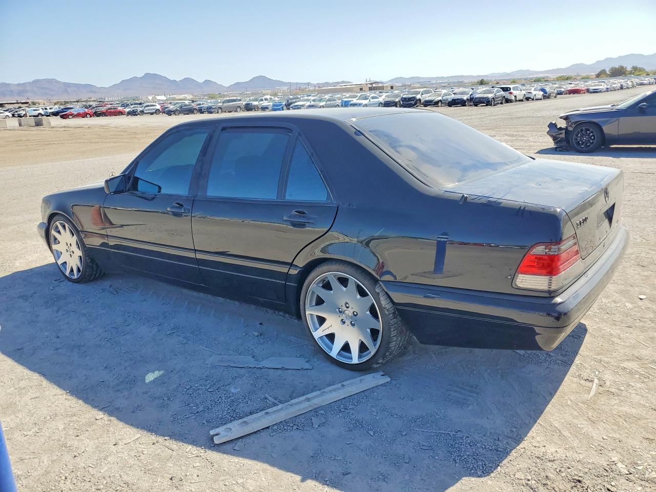 1997 Mercedes-benz S 600 Black vin: WDBGA57EXVA325300