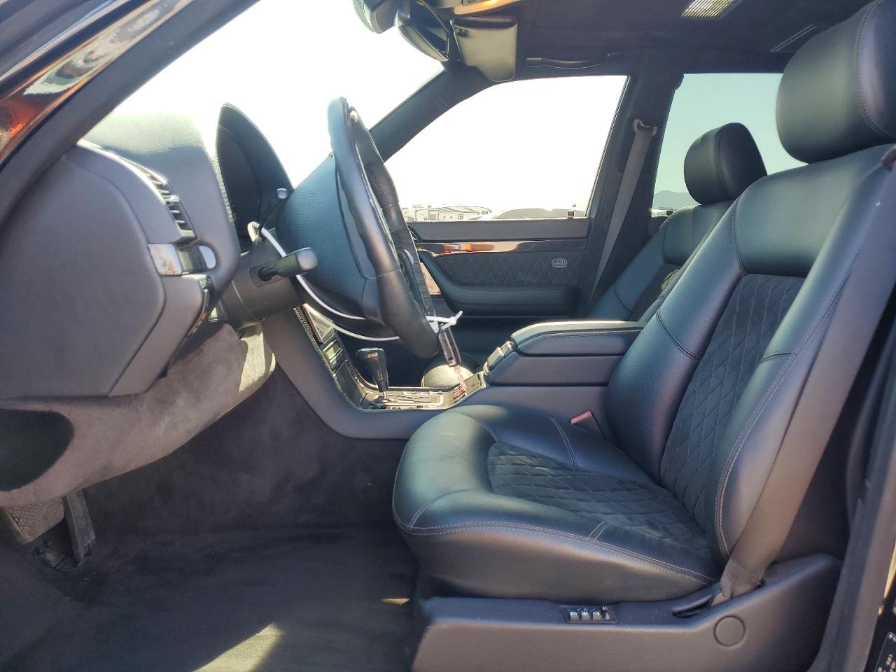 1997 Mercedes-benz S 600 Black vin: WDBGA57EXVA325300